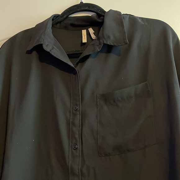 Black Button Down Shirt - Picture 2 of 3